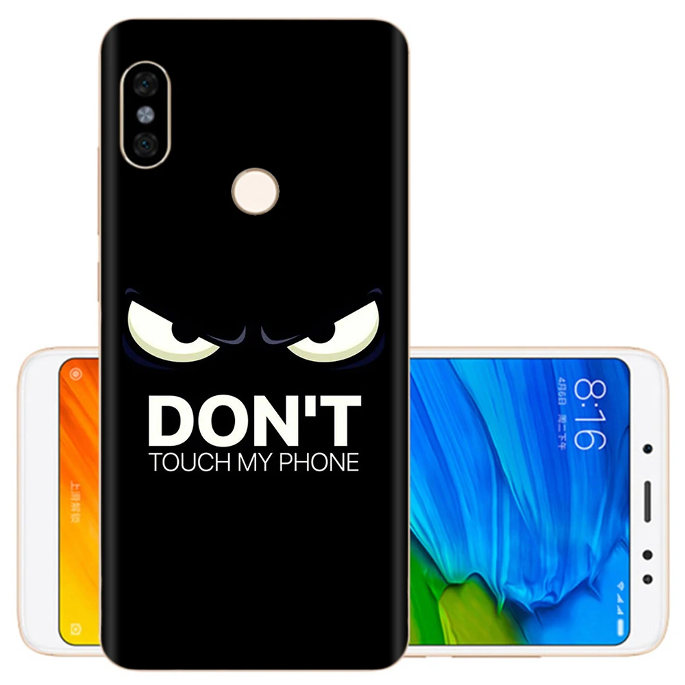 Silicone Case for Xiaomi Redmi Note 5 Print Cute Flower Cover for Redmi Note5 Soft TPU Cover for Xiomi Redmi Note 5 Pro Fundas