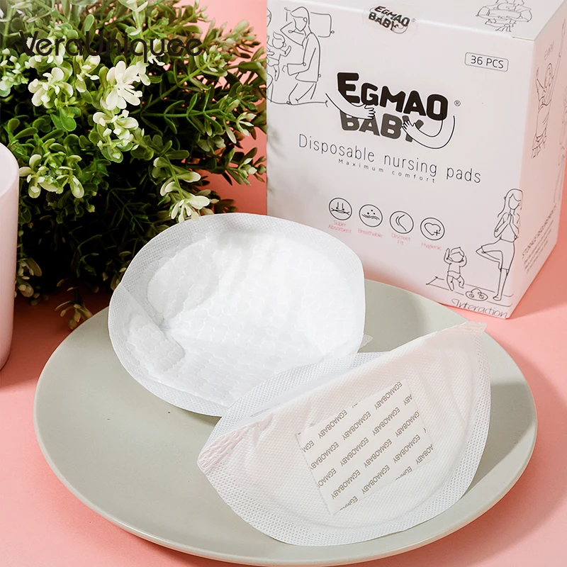 VeraUniquee For Cotton Pads Breastfeeding Ultra-thin Dry Soft Storage Anti-overflow Nipplecovers Breast Nursing | Мать и ребенок