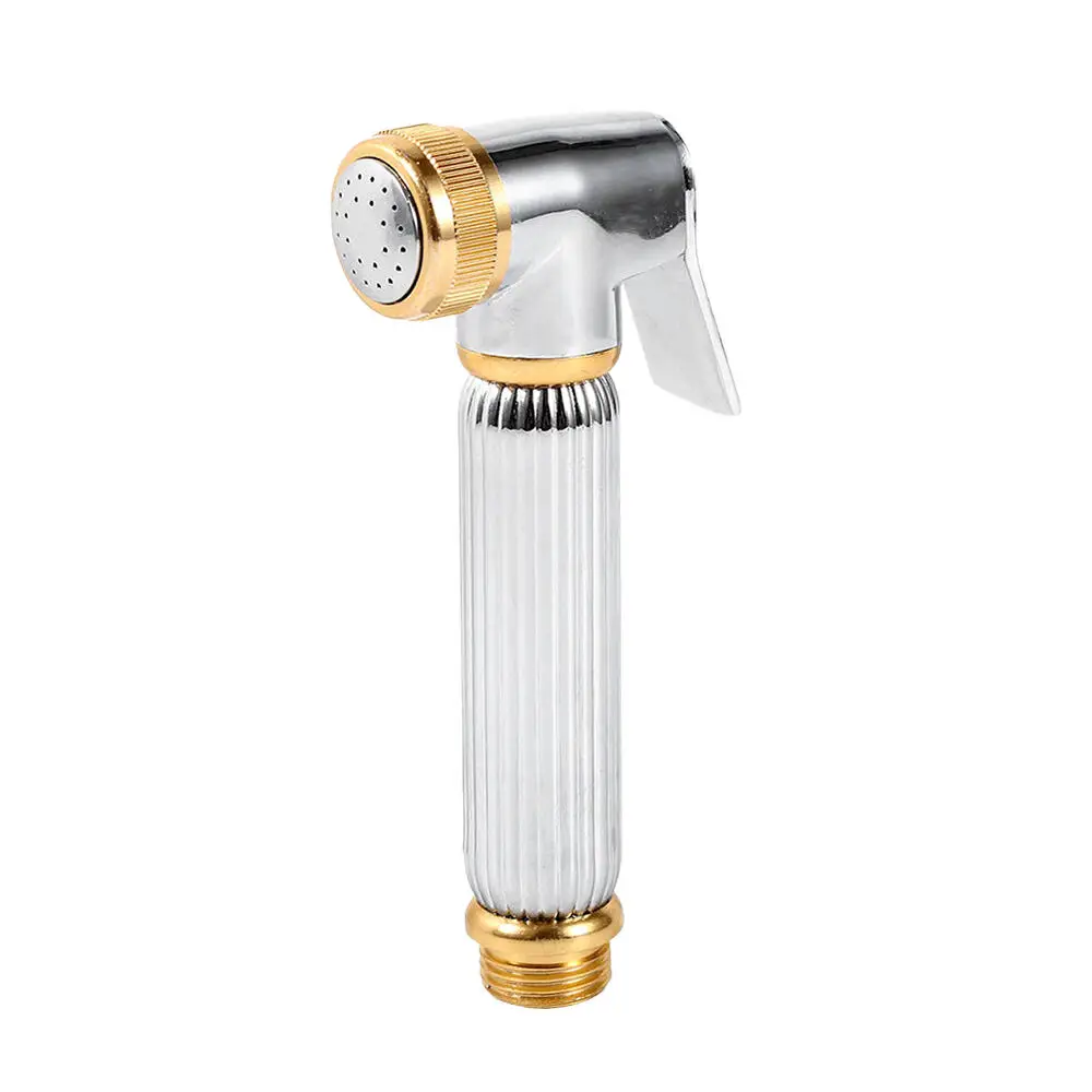 

Zinc Alloy Bidet Toilet Hand-Held Sprayer Shower Head Nozzle Garden Bathroom Supplies Sprinkler