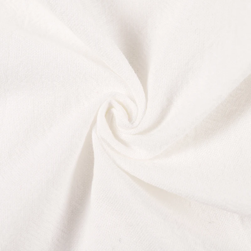 

Taxidi Moda 2021 Spring Cotton Linen Ivory Little Girl Casual Dress Kids Long Sleeve For Party Toddler Children Clothing 2102