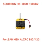 Скорпион HK-3020-1000KV бесщеточный мотор HELI для SAB 380 420 ALZRC MSH 380 RC вертолет