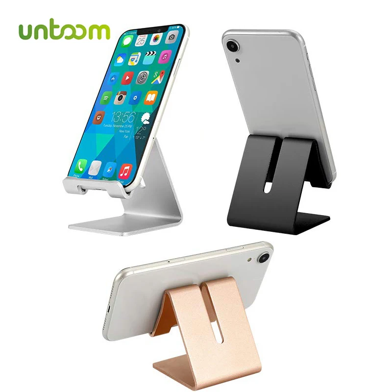 Untoom держатель для мобильного телефона Подставка для iPhone Xs Max X 8 7 6 Plus универсальная подставка для телефона из алюминиевого сплава подставка для samsung S9