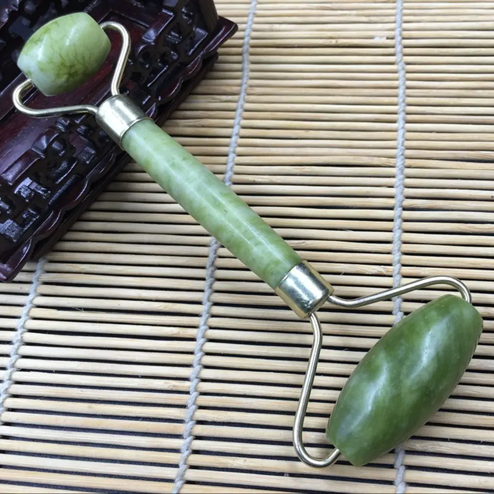 

Serpentine Jade Roller Slimming Face Massager Lifting Tool Natural Jade Facial Massage Roller Stone Skin Massage Beauty Care