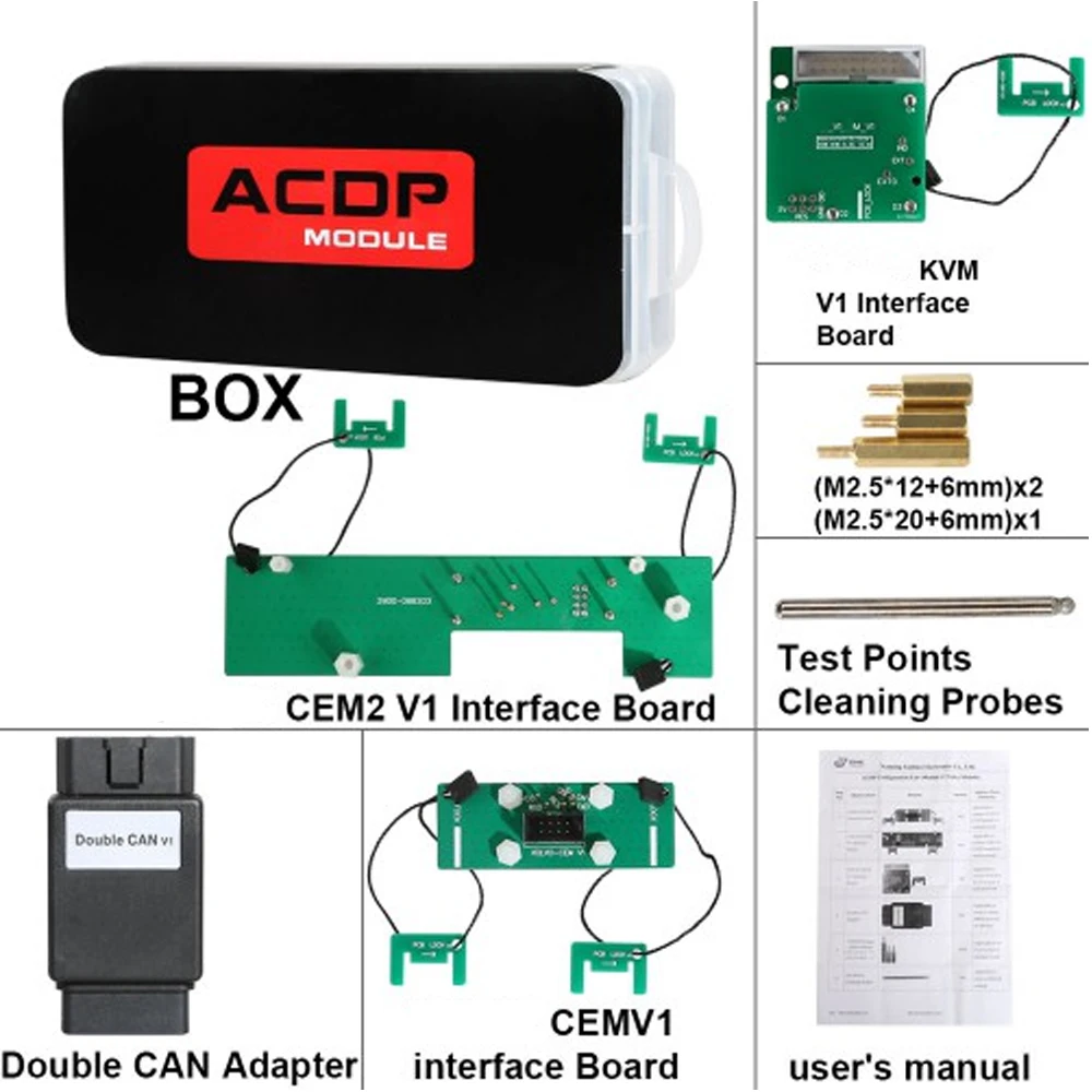Yanhua Mini ACDP Module12 для V-olvo программирования ключей Поддержка добавить ключ и все