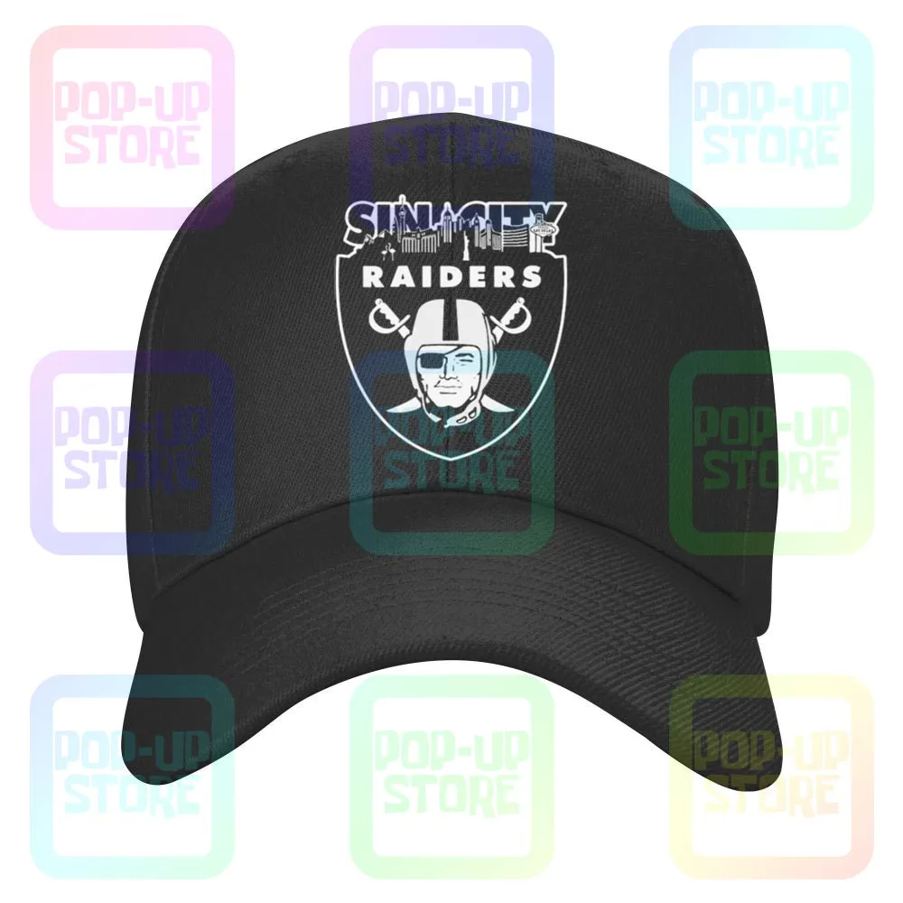 Sin City Las Vegas Raiders Caps Baseball Cap |