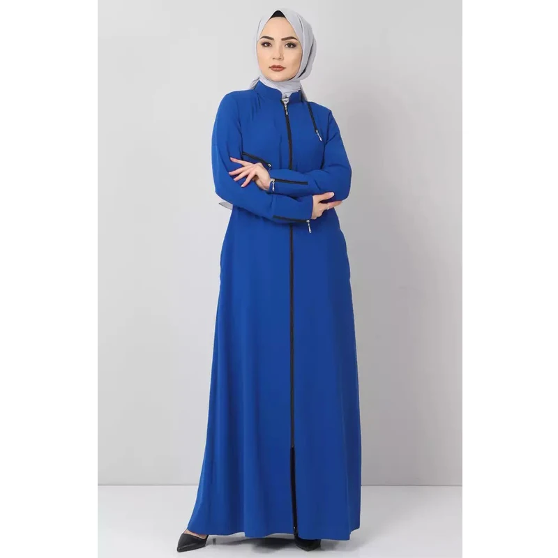 Мусульманское платье-хиджаб, Женская яркая одежда, одежда для ислама, длинное женское платье, испанские платья