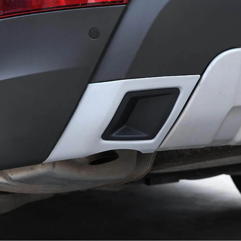 Задний бампер Защита Торцевая труба декоративная накладка наклейка для Land Rover Discovery 5 lr5 внешние