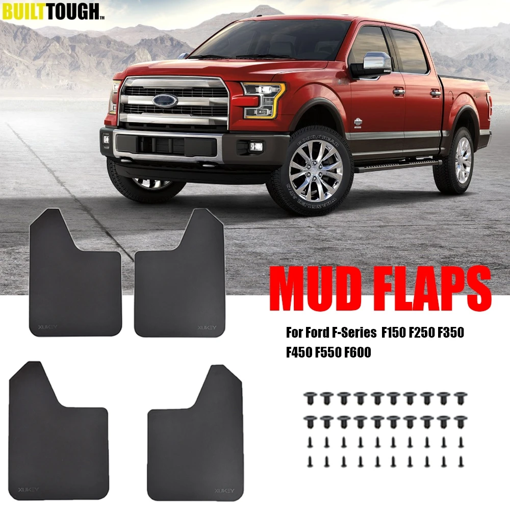 4x брызговики брызговик для Ford серии F 150 250 350 450 550 600 F150 F250 F350 F450 F550 F600|Грязезащита| |