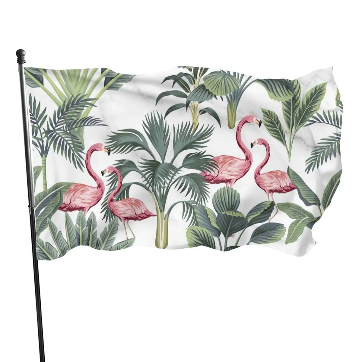 

90x150cm American Flamingo flag printing courtyard, garden decoration