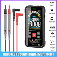 9999 counts digital multimeter true rms auto range tester meter voltage current diode ncv ohm hz capacitance smart multitester
