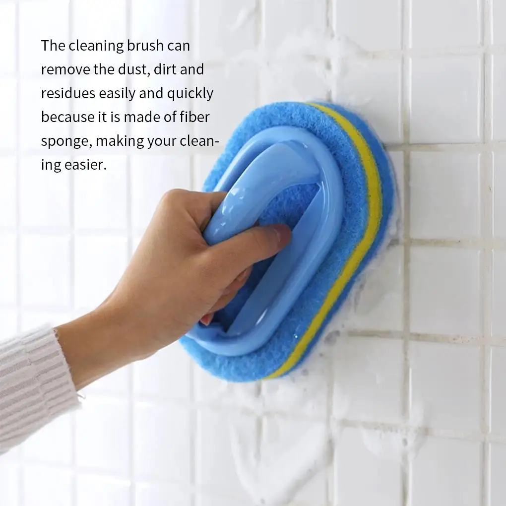 

Чистящее средство для кухни, настенная стеклянная стена, ручка из губки для ванной, керамические чистящие инструменты для ванны