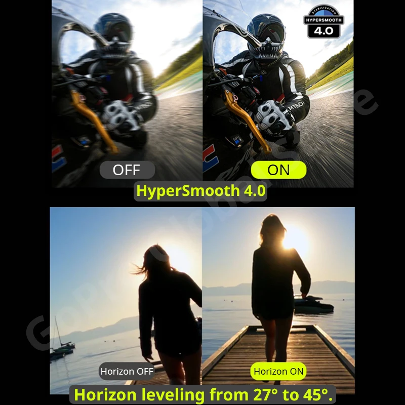 Экшн-Камера GoPro HERO 10 Black 5 3 K передний экран Спортивная мини-камера 23 МП GP2