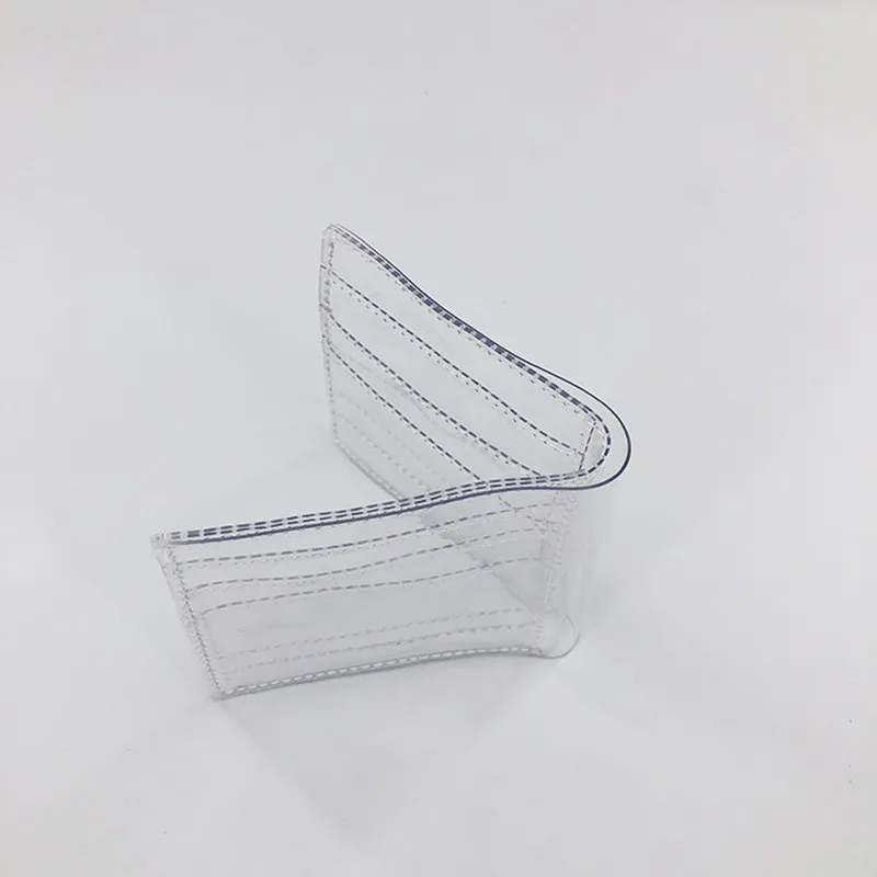 Bentoy прозрачный ПВХ держатель для ID карт кошелек короткий кошелек для денег модный прозрачный кошелек для кредитных карт женский клатч