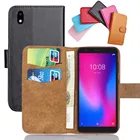Чехол-книжка для телефона ZTE Blade A3 2020, 5,45 дюйма, из мягкой кожи