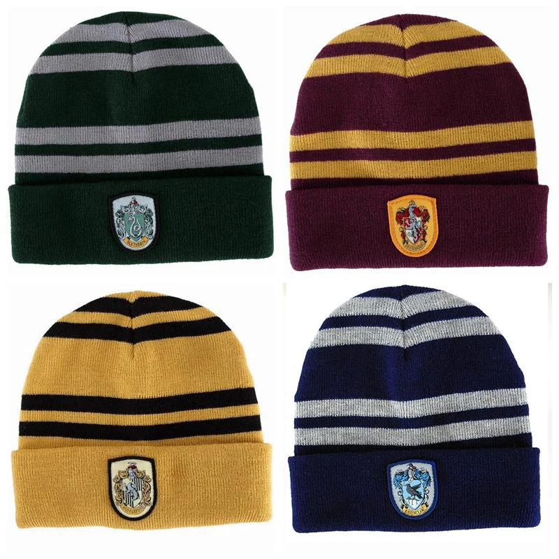 Хогвартс шарфы/шляпа/перчатки Гриффиндор/Слизерин/Hufflepuff/Ravenclaw поттер шарф шляпа сенсорные перчатки косплей подарок на Хэллоуин