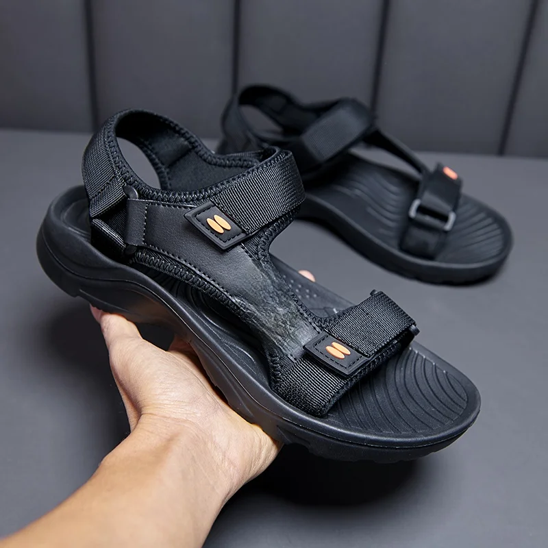 

Men Sandals Summer Leisure Beach Holiday Sandals Men Shoes 2021 New Outdoor Male Retro Comfortable Casual Sandals Men Sneakers