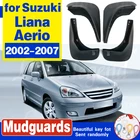 Автомобильные Брызговики для Suzuki Liana Aerio SX Baleno 2002-2007, брызговики, брызговики, крыло брызговиков 2003 2004 2005 2006