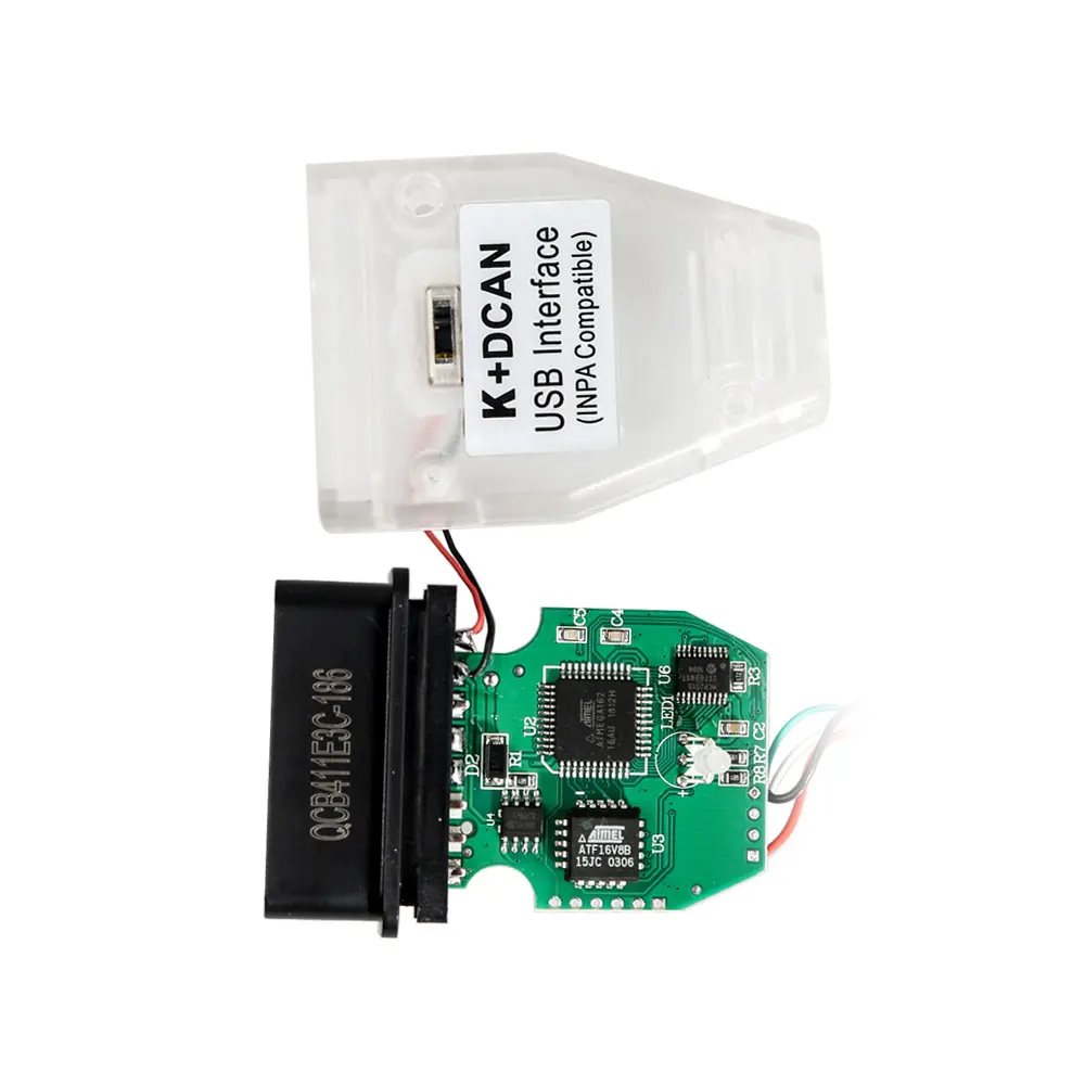 Полный чип PCB FT232RQ для BMW INPA K DCAN + CAN USB диагностический интерфейс совместим с