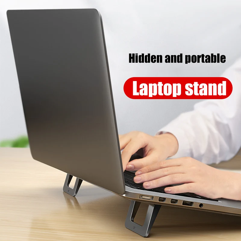 

Laptop Stand for MacBook Pro Universal Desktop Laptop Holder Mini Portable Cooling Pad Notebook Stand for Macbook Air Notebook