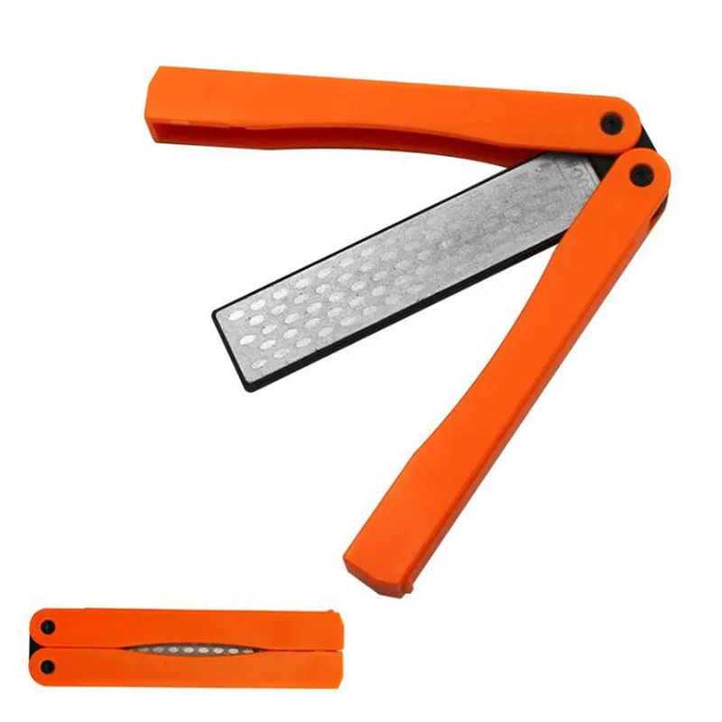 Кухонная бытовая Двусторонняя точилка для улицы портативная Бриллиантовая в