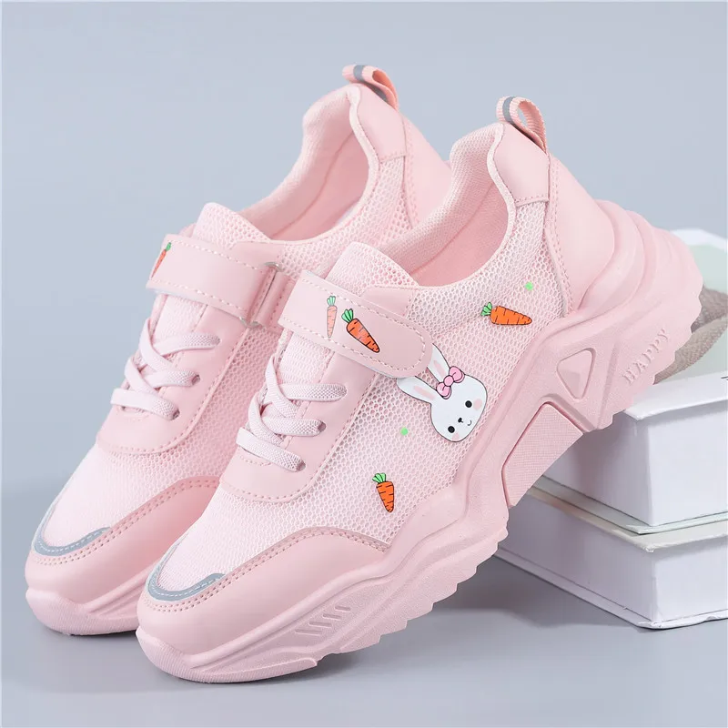 

Womens Sneakers Korean Ladies Shoes Tennis Female Roses Fashion Trainers Mesh Casual 2021 Hook & Loop Flat Fabric Leisure Summer
