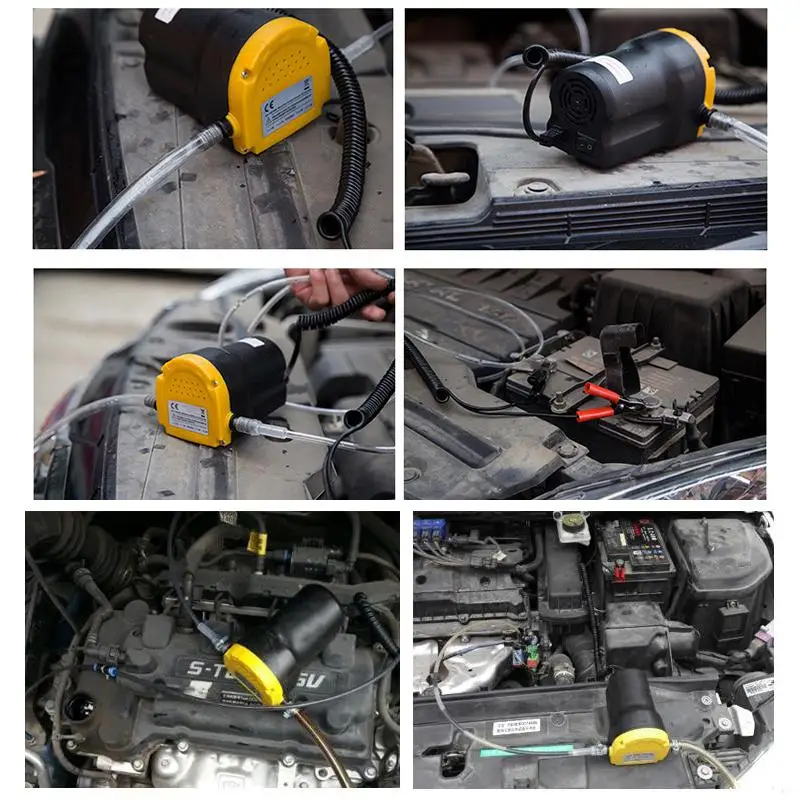 Масляный насос для автомобильного двигателя 12 В электрический перекачки