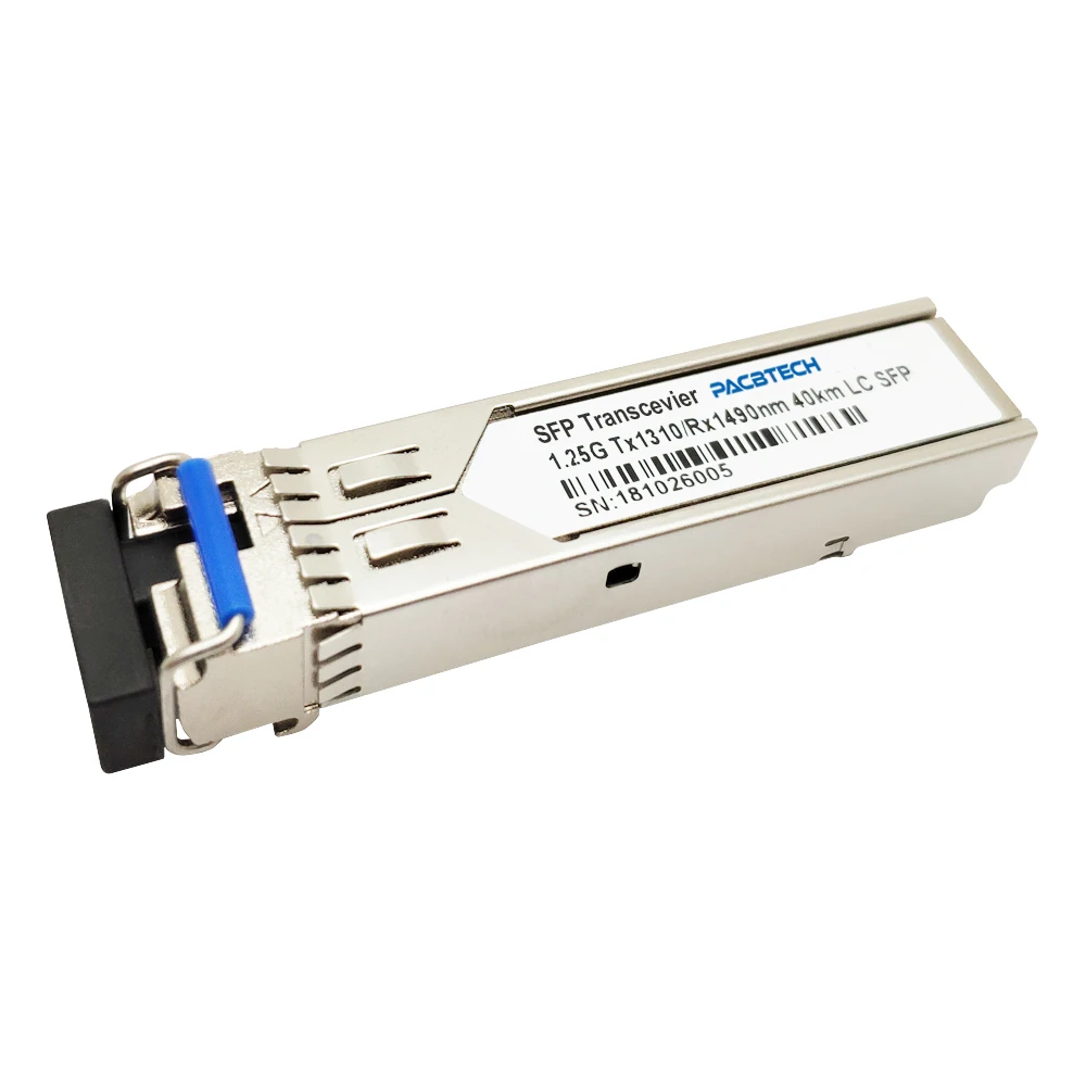 Модуль SC SFP 2 шт. гигабитный DDM BIDI mini gbic 1000 Мбит/с 60 км волоконный трансивер
