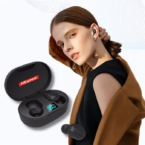 Новинка, E6s TWS, умный цифровой дисплей, bluetooth-гарнитура, беспроводная Спортивная мини-гарнитура, стерео наушники HIFI IPX4, водонепроницаемая