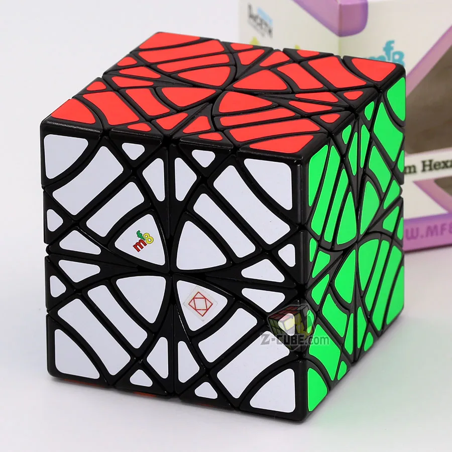 Twins Skewb (Black) Волшебный куб головоломка mf8 Близнецы Skew b gemini star специальная форма коллекция должна быть образовательная твист Мудрая игрушка кубик для игры - Цвет: Twins Skewb (Black)