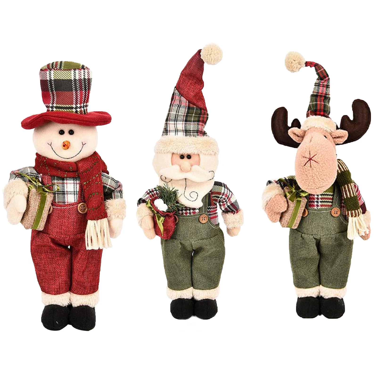 

Кукла Санта-Клаус, Рождественский Декор для домашнего стола, 2020, кукла, рождественские украшения, снеговик, рождественский подарок, новый го...