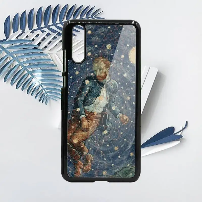 

Van Gogh Starry Night Oil Painting Phone Case For Samsung galaxy S note 8 9 20 10 e lite2019 plus pro ultra Hard PC