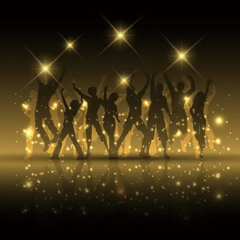 

Starry Golden Glitter Backdrop Star Night Black Scene Portrait Child Photography Background Props For Photo Studio