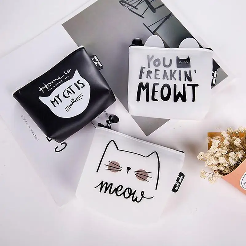 Женский мини кошелек для мелочи маленький держатель из силикагеля с