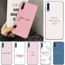 You Can Motivational Phrases Phone Case For Xiaomi Mi 10 5 6 A2 A2lite A1 9 9SE 8Lite 8explorer Poco