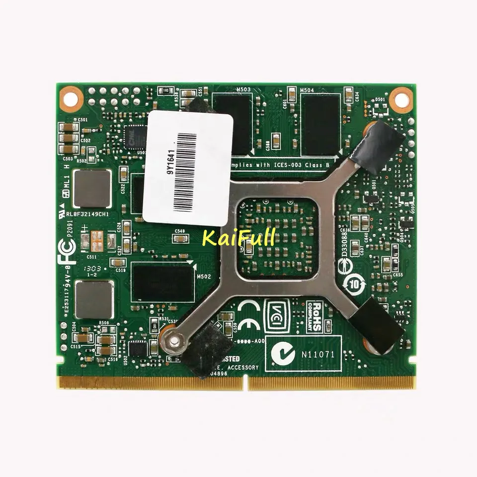 Оригинальная видеокарта K1000M K 1000M для HP EliteBook DDR3 VGA 8740 Вт 8760 8540 8560 Dell M4700 M4800 100%