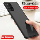 Ультратонкий матовый чехол для Samsung Galaxy M51, M31, M21, M31S, A21S, A11, A31, A41, A51, A71, S20FE, S21, Note 20, сверхмягкая задняя крышка для телефона