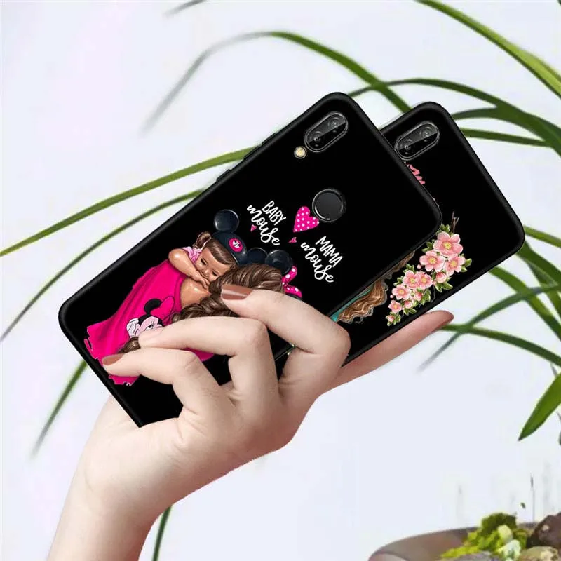 Для huawei Mate10 20 Lite Pro P9 P10 P20 P8 Lite P20 P30 Pro P Smart модный семейный супер мама и папа мальчик девочка чехол для телефона