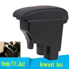 Держатель для рук вращающийся для Honda Fit Jazz 2002-2007 хэтчбек центр консоль ящик для хранения подлокотник 2003 2004 2005 2006 2007