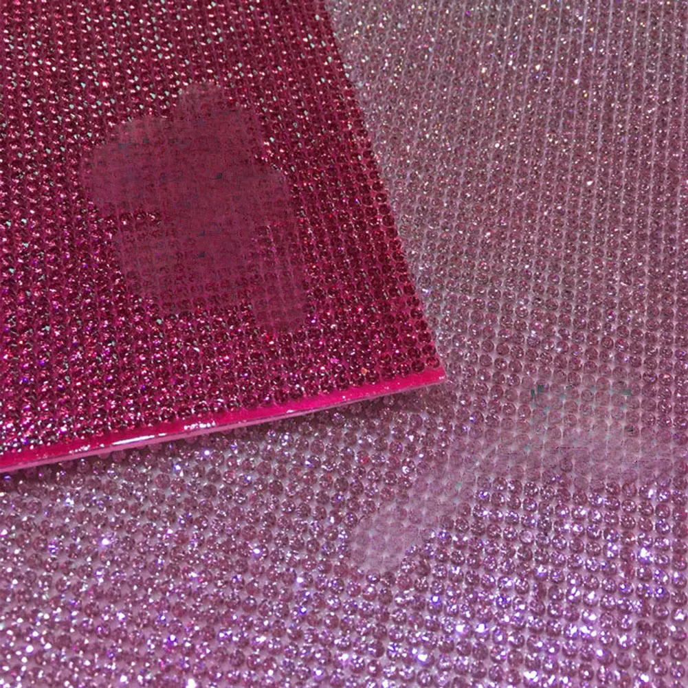 Самоклеящиеся хрустальные блестящие наклейки со стразами круглые украшения для