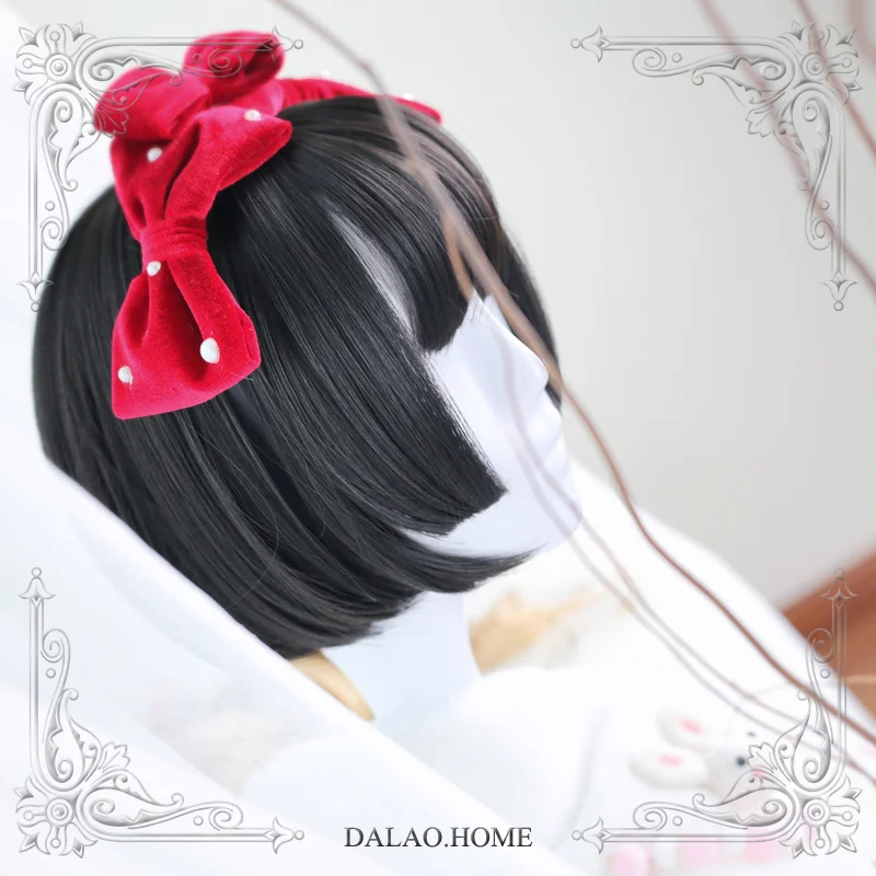 

High Quality Harajuku Soft Sister Lolita 35CM+Sideburns Wig Cosplay Costume Party