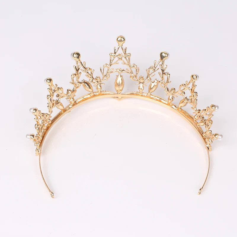 Свадебные диадемы и короны барочная головная повязка со стразами жемчугом