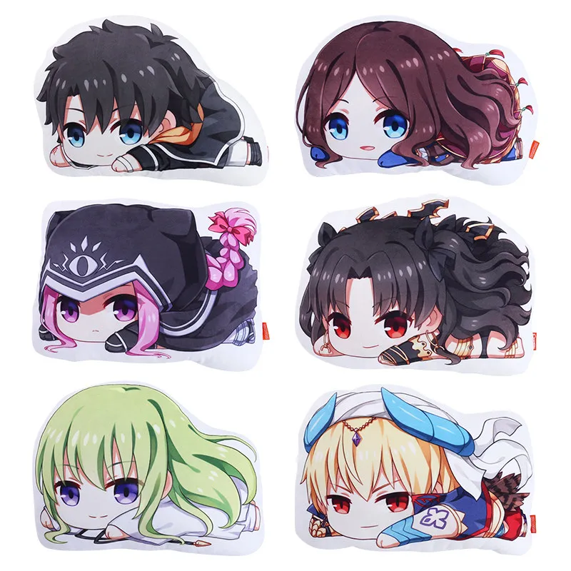 Fate/Grand Order FGO Fujimaru Ritsuka Medusa Gilgamesh Enkidu Косплей Кукла Плюшевая мягкая подушка диванная
