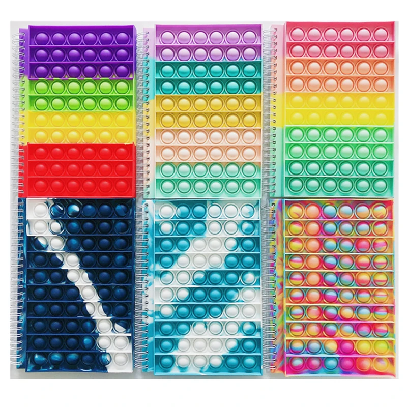 Блокнот игрушки-карандаши с пузырьками антистресс для взрослых | Игрушки и хобби