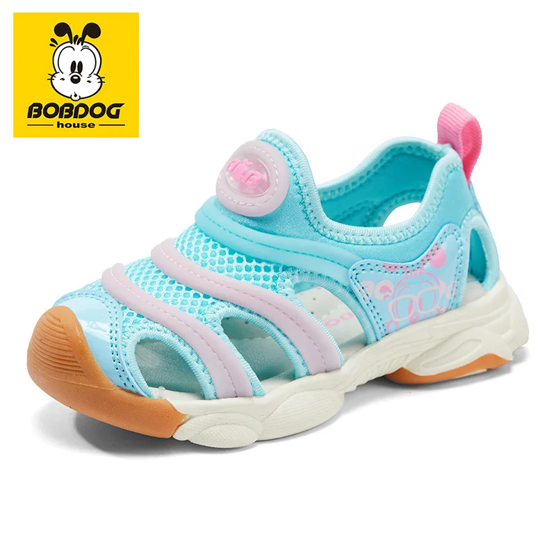 Детская обувь BOBDOG house дышащая нескользящая для мальчиков и девочек спорта отдыха