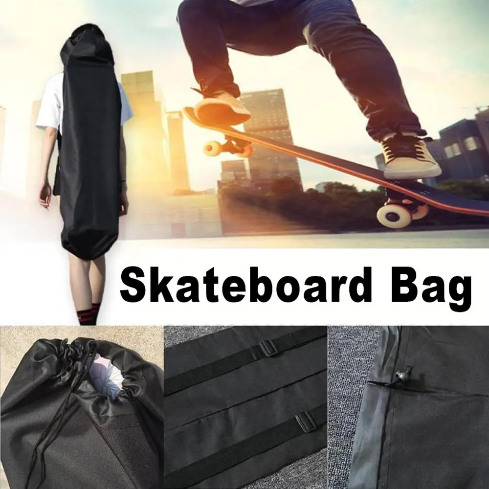 

1pc Skateboard Oxford Fabric Longboard Bags 120cm Bags Backpack Electrical Durable and Wear-resistant 40DC23