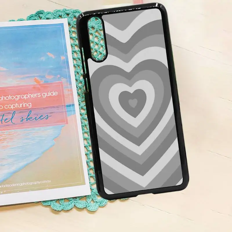 

Latte corlorful Love Coffee Heart protective funda Phone Case PC for iPhone 11 12 pro XS MAX 8 7 6 6S Plus X 5S SE 2020 XR