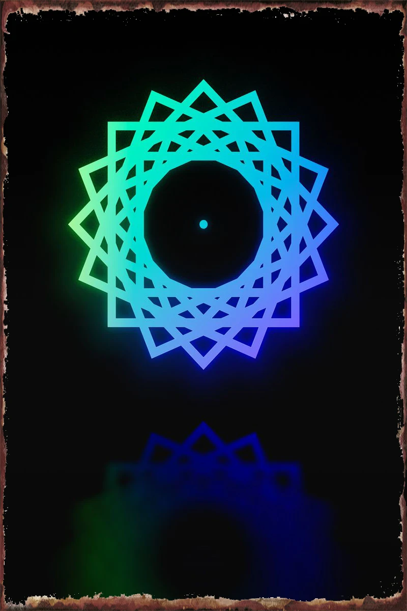 Неоновый волшебный знак с уплотнением жестяная вывеска жестяные пластины декор