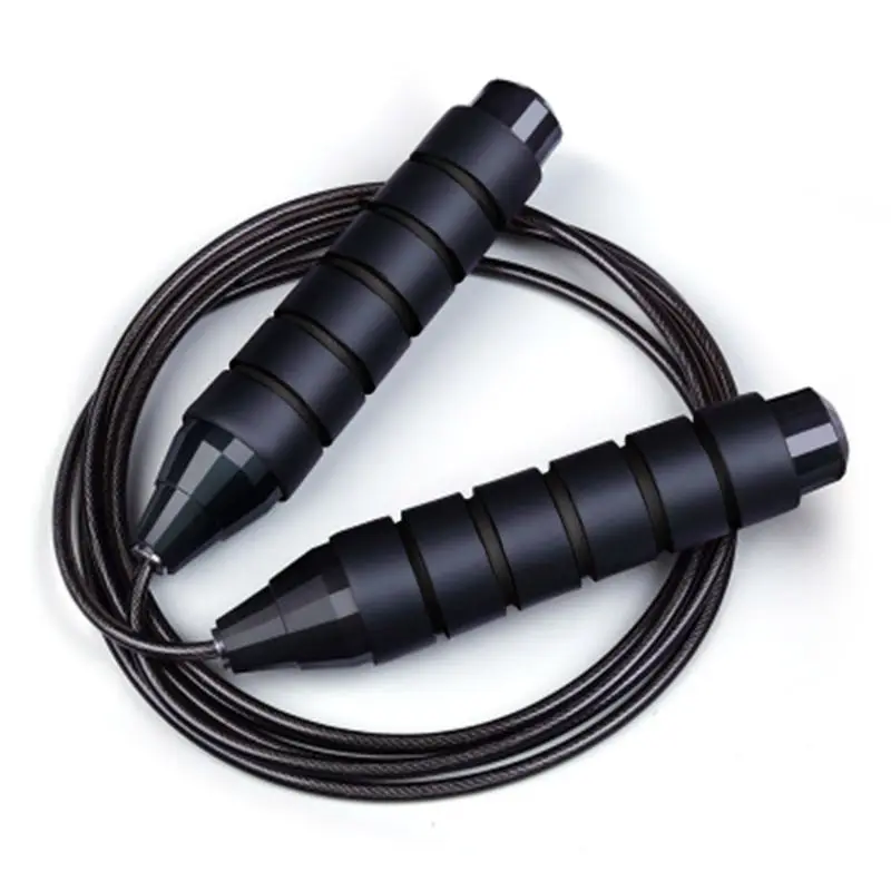 

Free shipping Double Bearings Speed Skipping Ropes with Foam Handle Tangle-free Weighted Gym