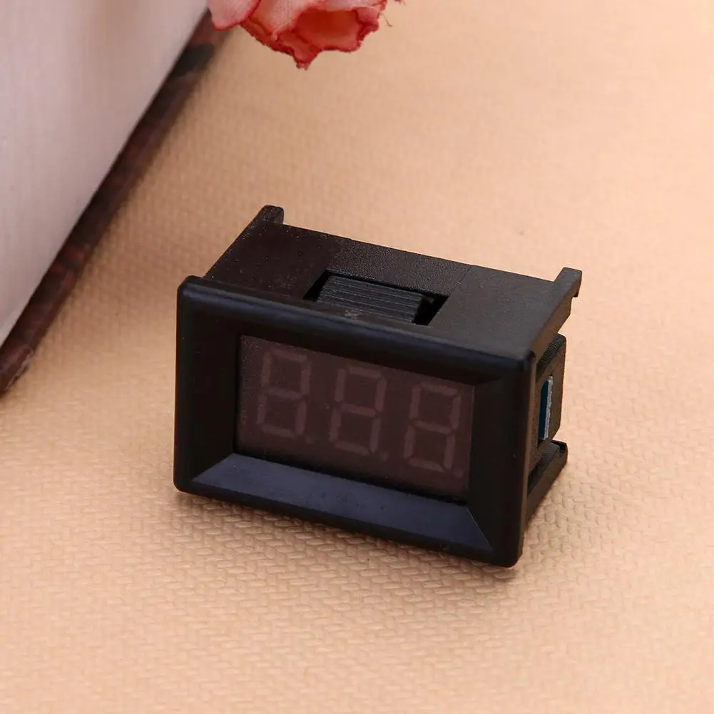 Mini 0.36in DC 2.4V-30V 2-Wire LED Digital Display Panel Battery Voltmeter Volt Voltage Meter battery monitor | Инструменты
