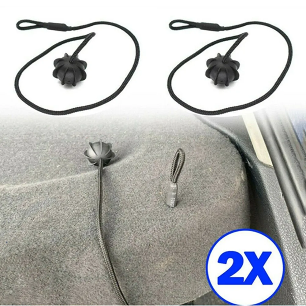 

2pcs For Vw Golf Mk5 Mk6 Mk7 R Gti Boot Parcel Shelf String Cord Cover Strap Trunk Back Lanyard Line High Quality New Type